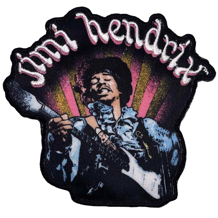 Jimi Hendrix Rays 3.25"x3.1" Patch - 3 pc prepack