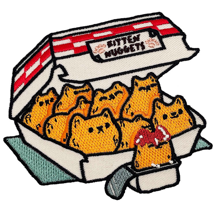 Tobe Fonseca Kitten Nuggets 4"x3.4" Patch - 3 pc prepack