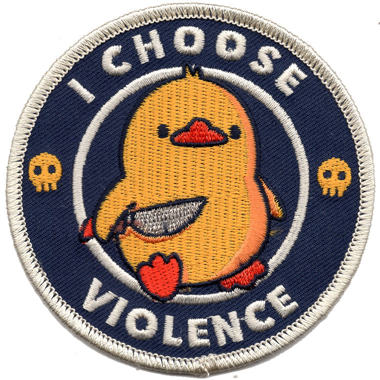 Tobe Fonseca Violent Duckie 3.35" Patch - 3 pc prepack