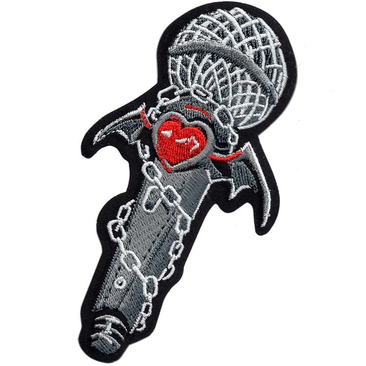Ivy Dolamore Bat Microphone 2.8"x4.5" Patch - 3 pc prepack