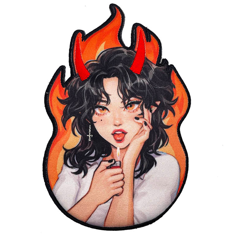 Ivy Dolamore Demon Girl 3"x4.5" Patch - 3 pc prepack