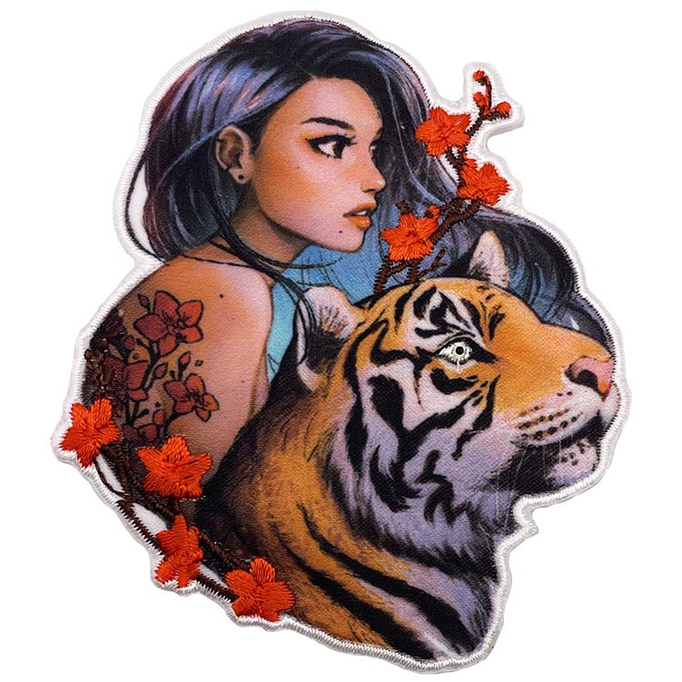 Ivy Dolamore Water Tiger 3"x3.5" Patch - 3 pc prepack