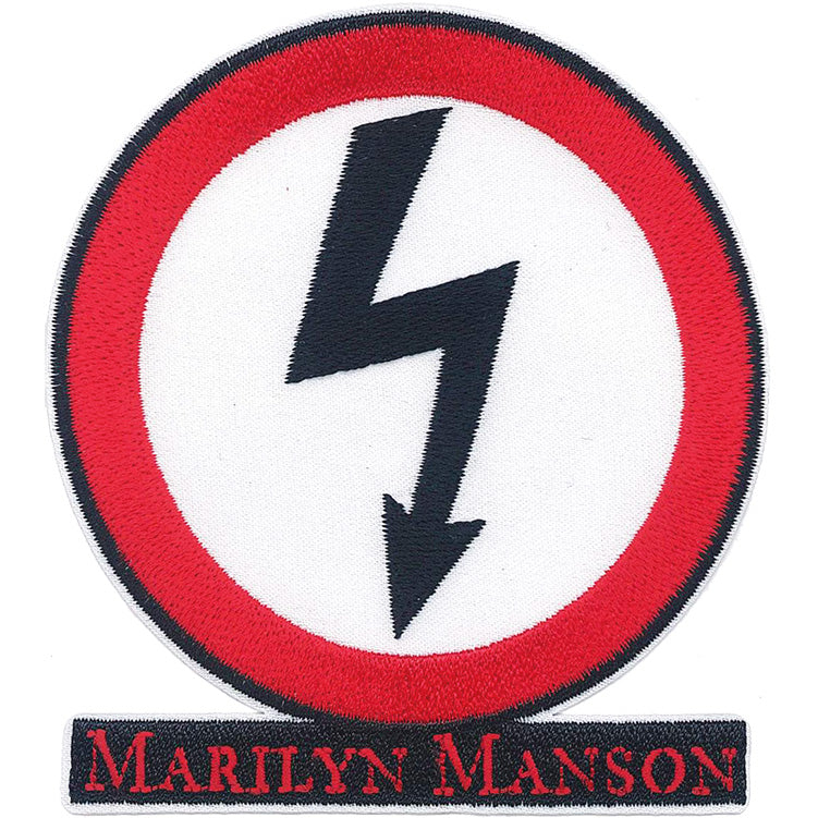 Marilyn Manson Crooked Arrow 3.2"x3.6" Patch - 3 pc prepack