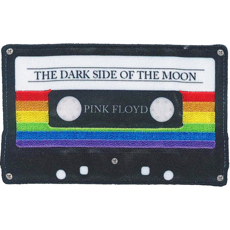 Pink Floyd Dark Side Cassette 3.5"x2.1" Patch - 3 pc prepack
