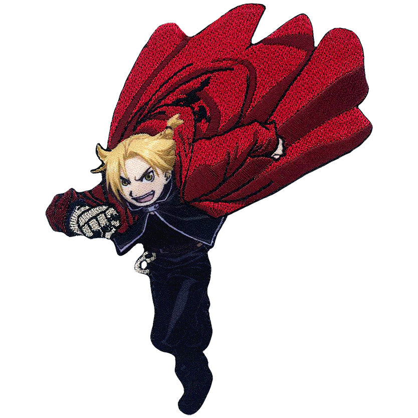 Fullmetal Alchemist Brotherhood Edward 3.5"x4.4" Patch - 3 pc prepack