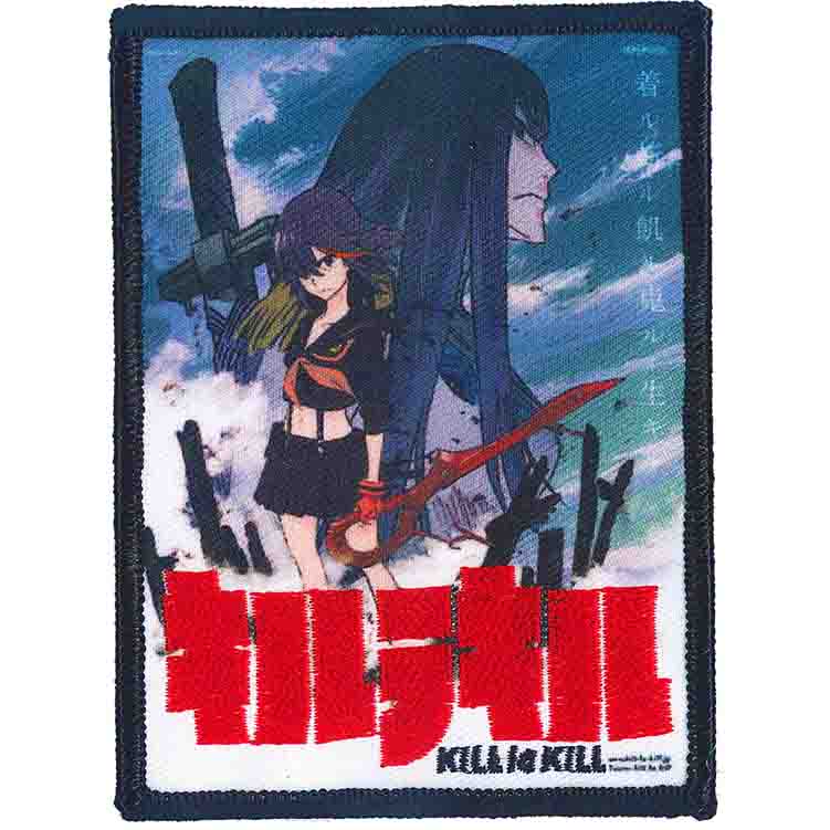 Kill La Kill Poster 3.1"x4.2" Patch - 3 pc prepack