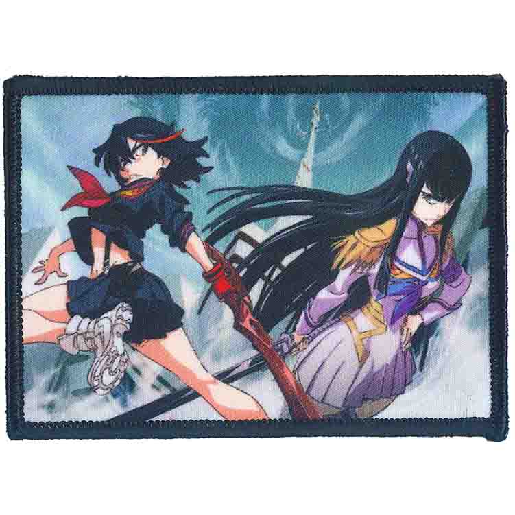 Kill La Kill Ryuko  Satsuki 4.3"x3.1" Patch - 3 pc prepack
