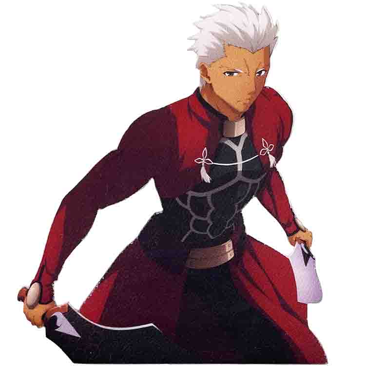 Fate Stay Night [Unlimited Blade Works] Archer 3"x3.5" Patch - 3 pc prepack