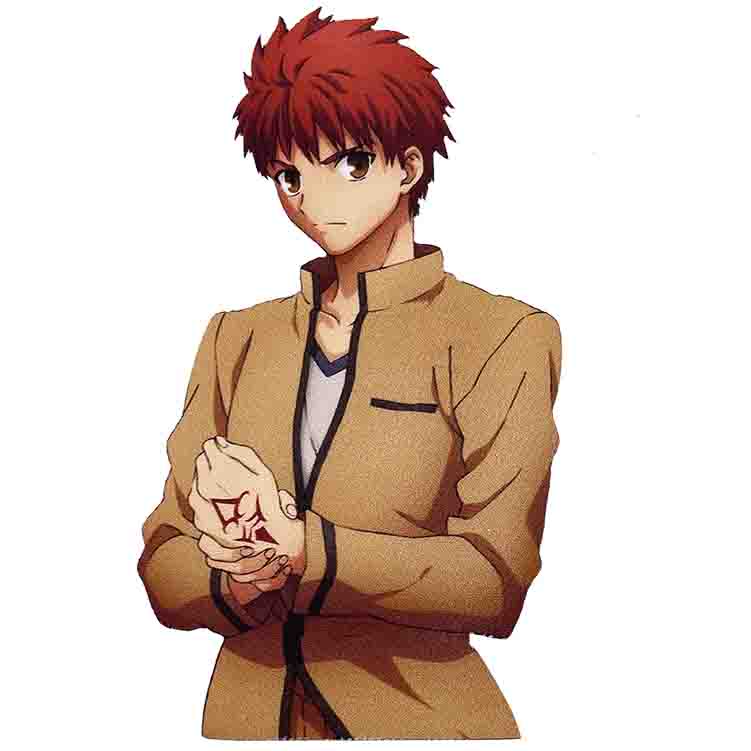 Fate Stay Night [Unlimited Blade Works] Emiya 2.35"x4" Patch - 3 pc prepack