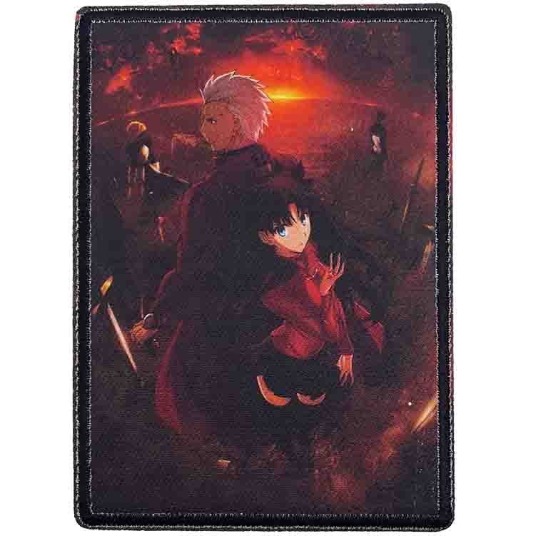 Fate Stay Night [Unlimited Blade Works] Tohsaka  Archer 2.75"x3.8" Patch - 3 pc prepack