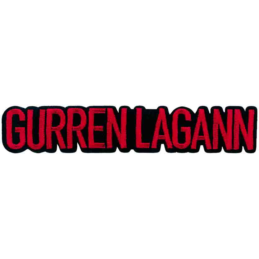 Gurren Lagann US Logo 4.6"x1" Patch - 3 pc prepack