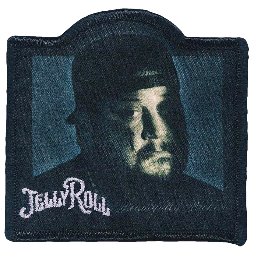 Jelly Roll Beautifully Broken 3.4"x3.2" Patch - 3 pc prepack