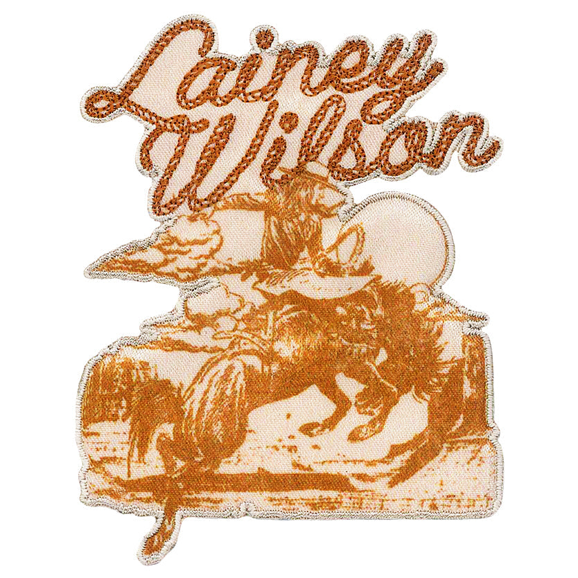 Lainey Wilson Cowgirl 2.8"x3.6" Patch - 3 pc prepack