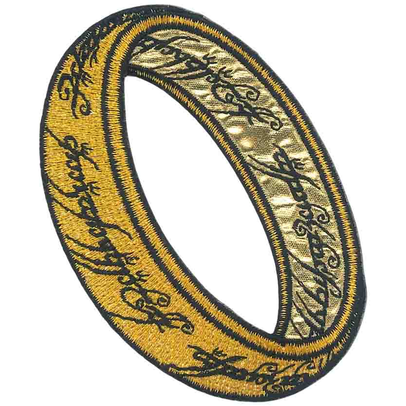 The Lord of the Rings the Ring 3"x3.5" Patch - 3 pc prepack