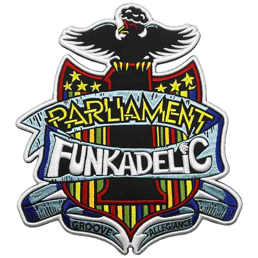 George Clinton Crest 8"x8.75" Oversized Patch