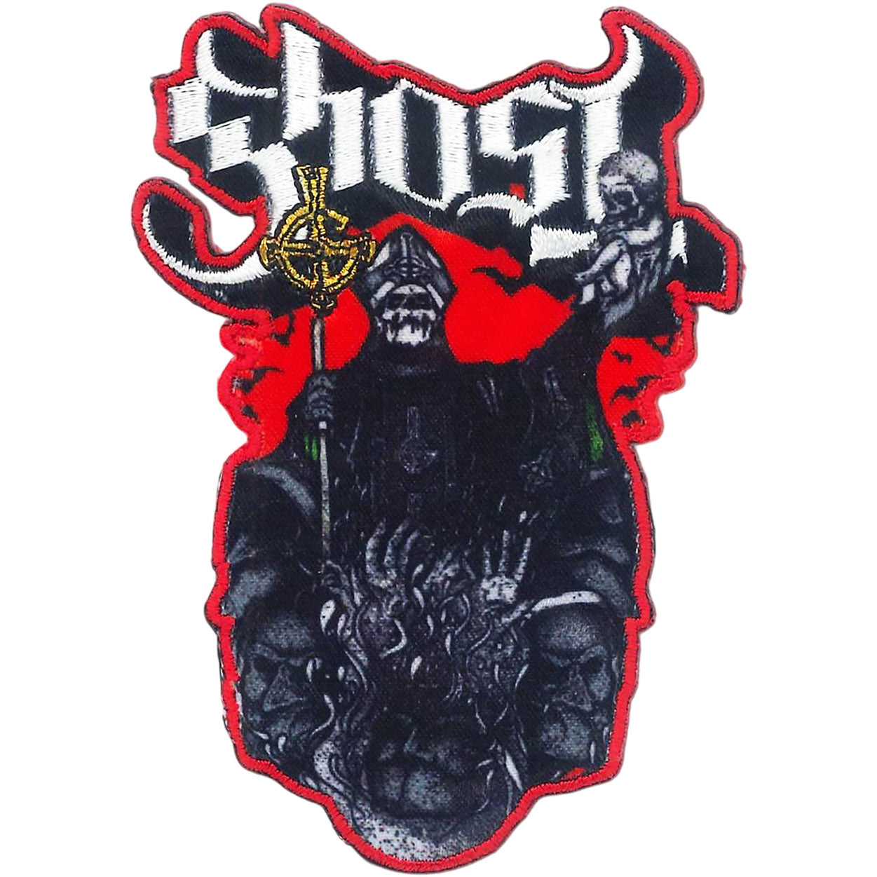 Ghost Chalice 2.5"x3.6" Patch - 3 pc prepack