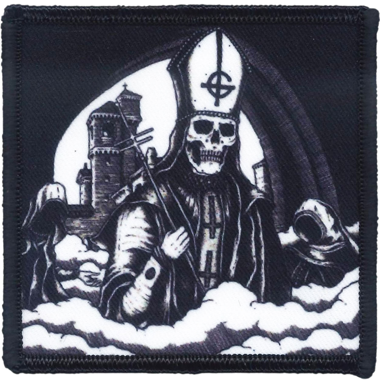Ghost Secular 3.25"x3.25" Patch - 3 pc prepack