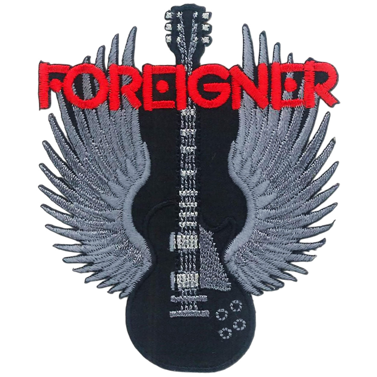 Foreigner Guitar 3"x3.6" Patch - 3 pc prepack