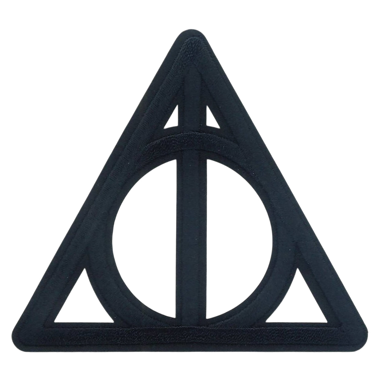 Harry Potter Deathly Hallows 3.5"x3.5" Patch - 3 pc prepack