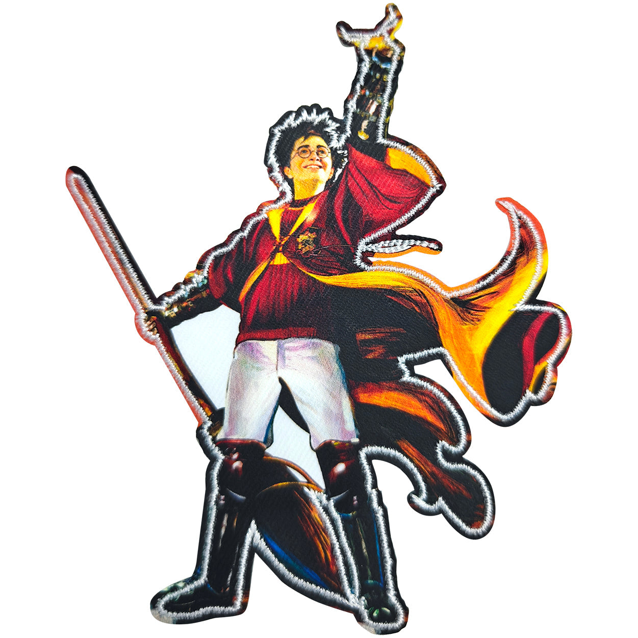Harry Potter Harry with Snitch 3.6"x4.3" Patch - 3 pc prepack