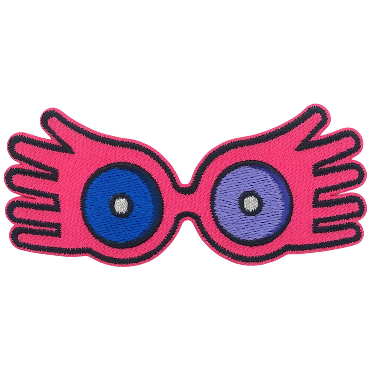 Harry Potter Luna's Glasses 3.75"x1.75" Patch - 3 pc prepack