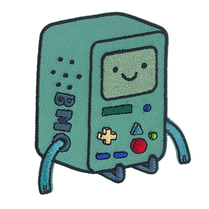 Adventure Time BMO 3.8"x3.8" Patch - 3 pc prepack