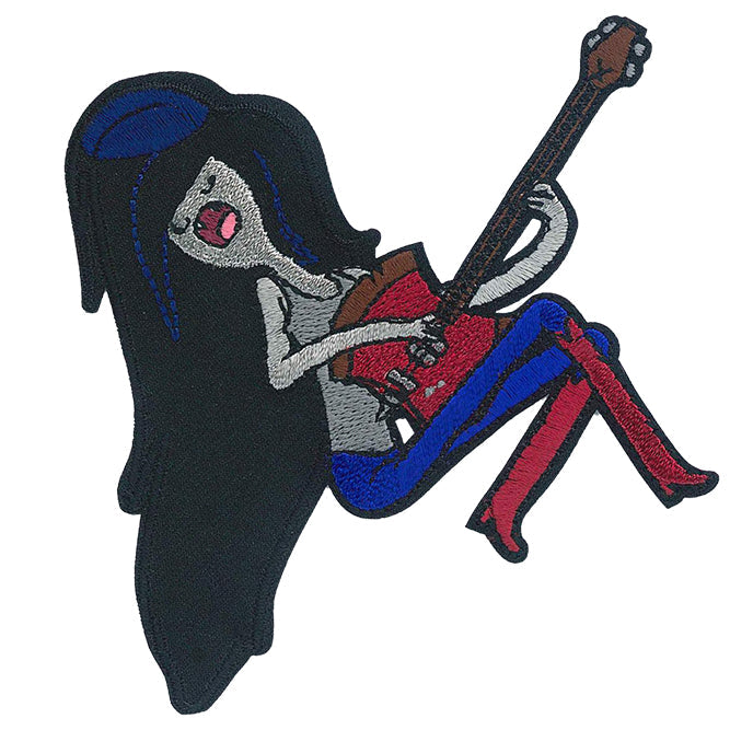 Adventure Time Marceline Jamming 4"x4.5" Patch - 3 pc prepack