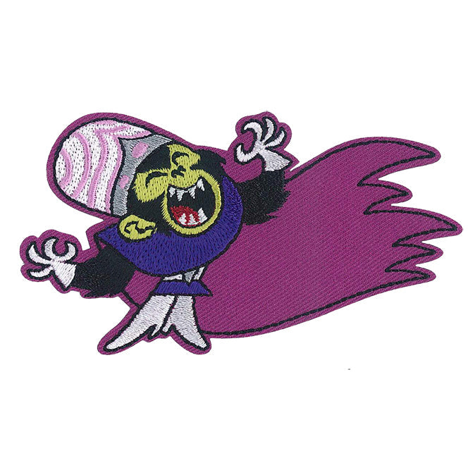 Powerpuff Girls Mojo Jojo 4.2"x2.4" Patch - 3 pc prepack