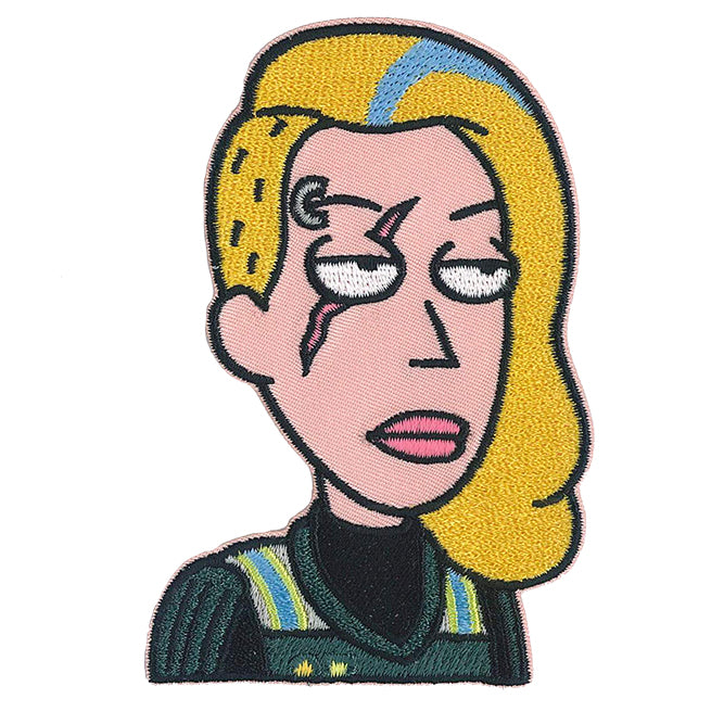 Rick  Morty Evil Beth 3.1"x4" Patch - 3 pc prepack
