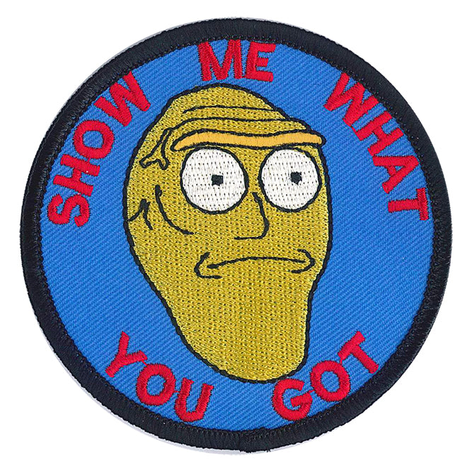 Rick  Morty Show Me What You Got 3.5" Patch - 3 pc prepack
