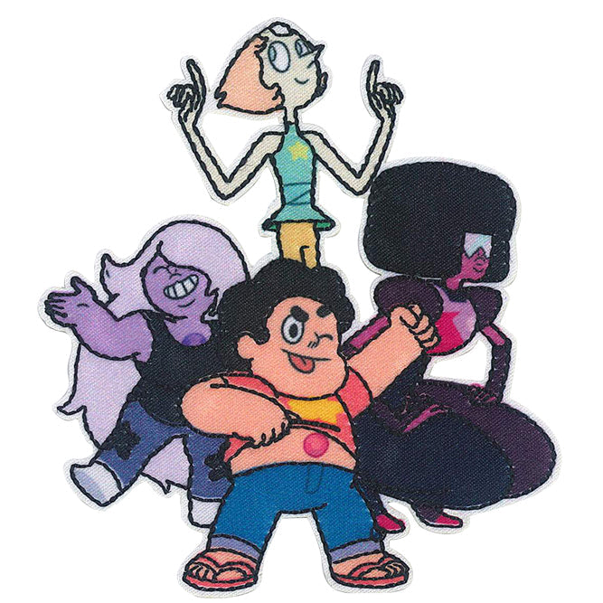 Steven Universe Group 3.5"x3.9" Patch - 3 pc prepack