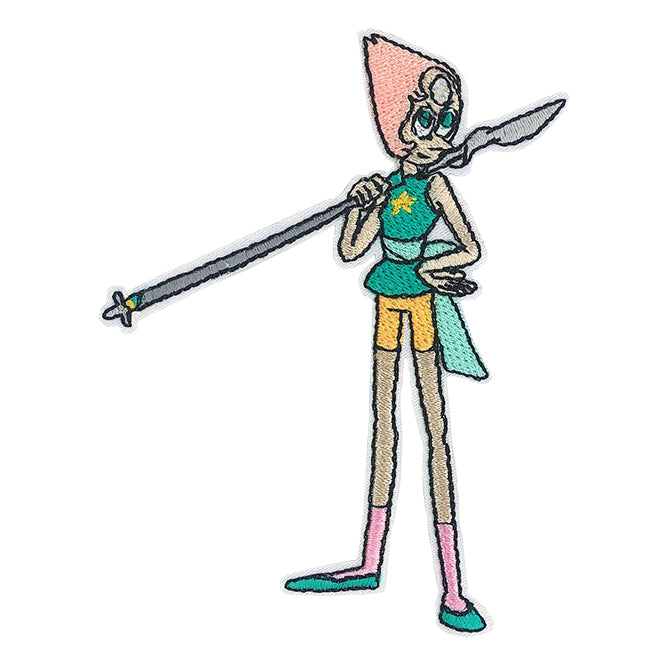 Steven Universe Pearl 3.6"x4.4" Patch - 3 pc prepack
