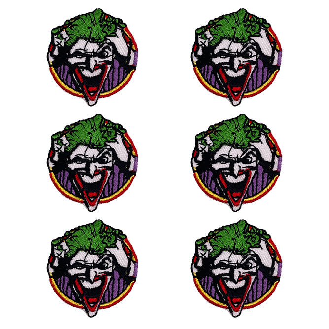 DC Comics Originals Joker 6 Pack 1.6" Mini Patch Set - 3 pc prepack
