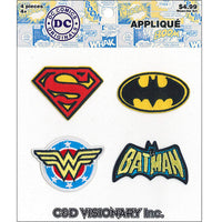 Thumbnail for DC Comics Assorted Mini Patches - 3 pc prepack