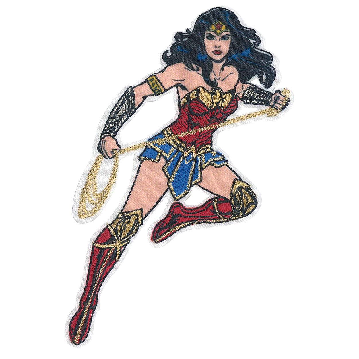 DC Comics Wonder Woman Golden Lasso 3.25"x4.5" Patch - 3 pc prepack