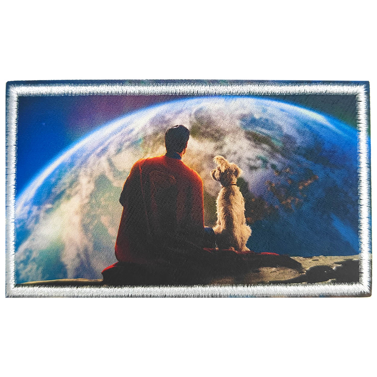 Superman Look Up 3.8"x2.2" Patch - 3 pc prepack