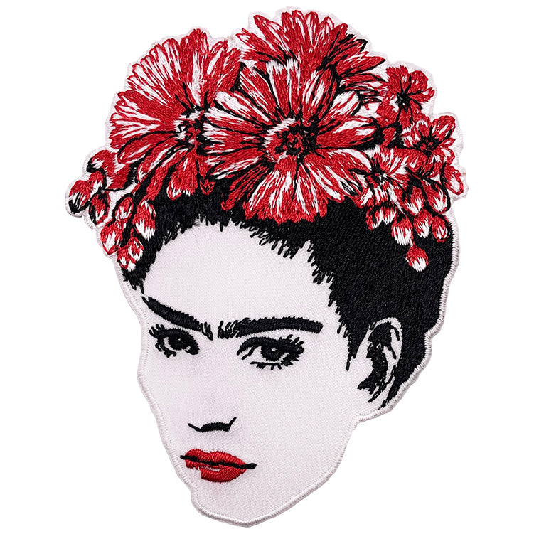 Frida Kahlo Stencil 3"x4" Patch - 3 pc prepack