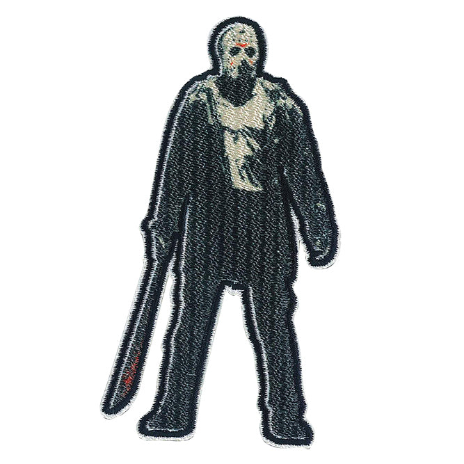 Friday the 13th Jason 2.6"x4.2" Patch - 3 pc prepack