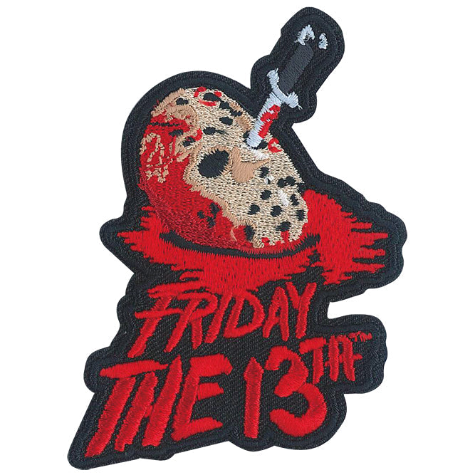 Friday the 13th Logo 2.8"x3.6" Patch - 3 pc prepack