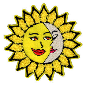 JSX Designs Sunflower Moon 3.5" Patch - 3 pc prepack