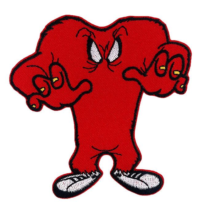 Looney Tunes Gossamer 3.75"x3.75" Patch - 3 pc prepack