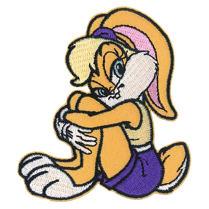 Looney Tunes Lola Bunny 3"x3.5" Patch - 3 pc prepack