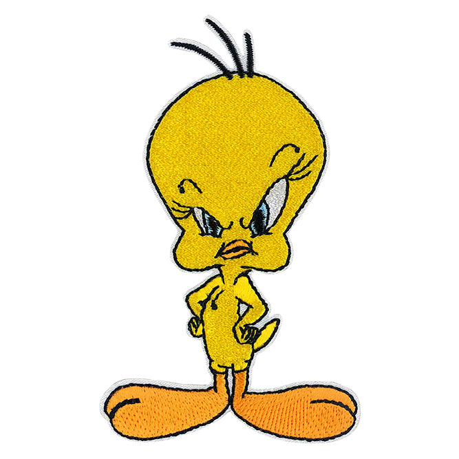 Looney Tunes Sassy Tweety 2"x3.5" Patch - 3 pc prepack