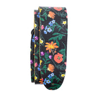 Thumbnail for THE BOHO SERIES: DIRECT TO GARMENT LEATHER CASUAL FLORAL PRINT Guitar Strap