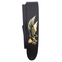 Thumbnail for Metallic Embossed Leather Guitar Strap