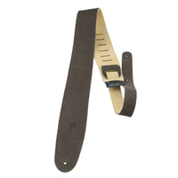 Thumbnail for Brown Soft Suede Guitar Strap