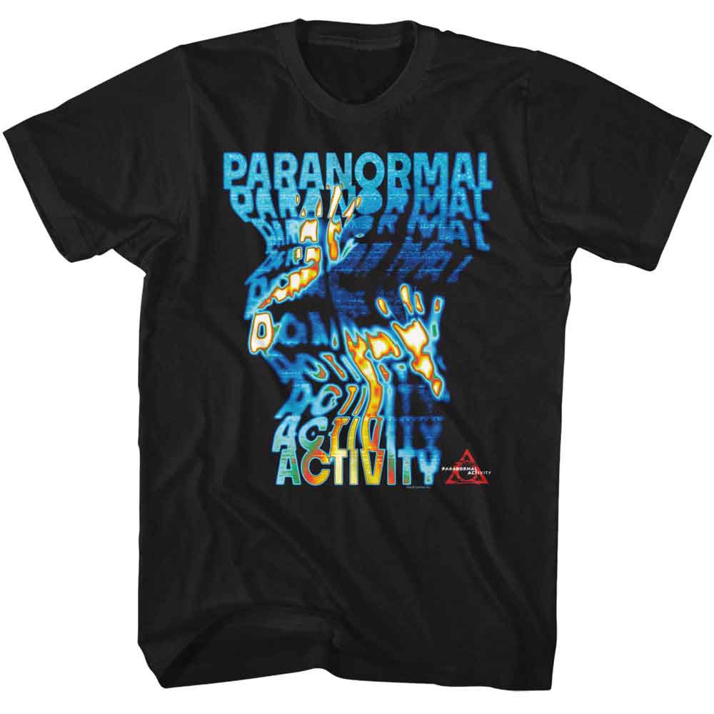 PARANORMAL ACTIVITY-PARANORMAL ACTIVITY HEAT SIGNATURE-BLACK ADULT S/S TSHIRT