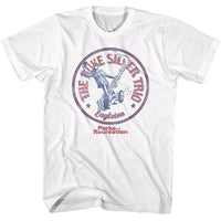 Thumbnail for PARKS AND RECREATION-DUKE SILVER TRIO-WHITE ADULT S/S TSHIRT