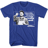 Thumbnail for PARKS AND RECREATION-PARKS AND RECREATION NO IDEA WHAT IM DOING-ROYAL ADULT S/S TSHIRT