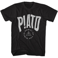 Thumbnail for PANIC AT THE DISCO-PANIC AT THE DISCO PANIC WAVE-BLACK ADULT S/S TSHIRT